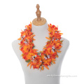 Hawai'i Classic Plumeria & Spider Lily Flower Short Leis